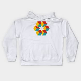 Impossible Shapes Kids Hoodie